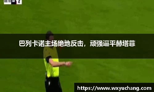 巴列卡诺主场绝地反击，顽强逼平赫塔菲
